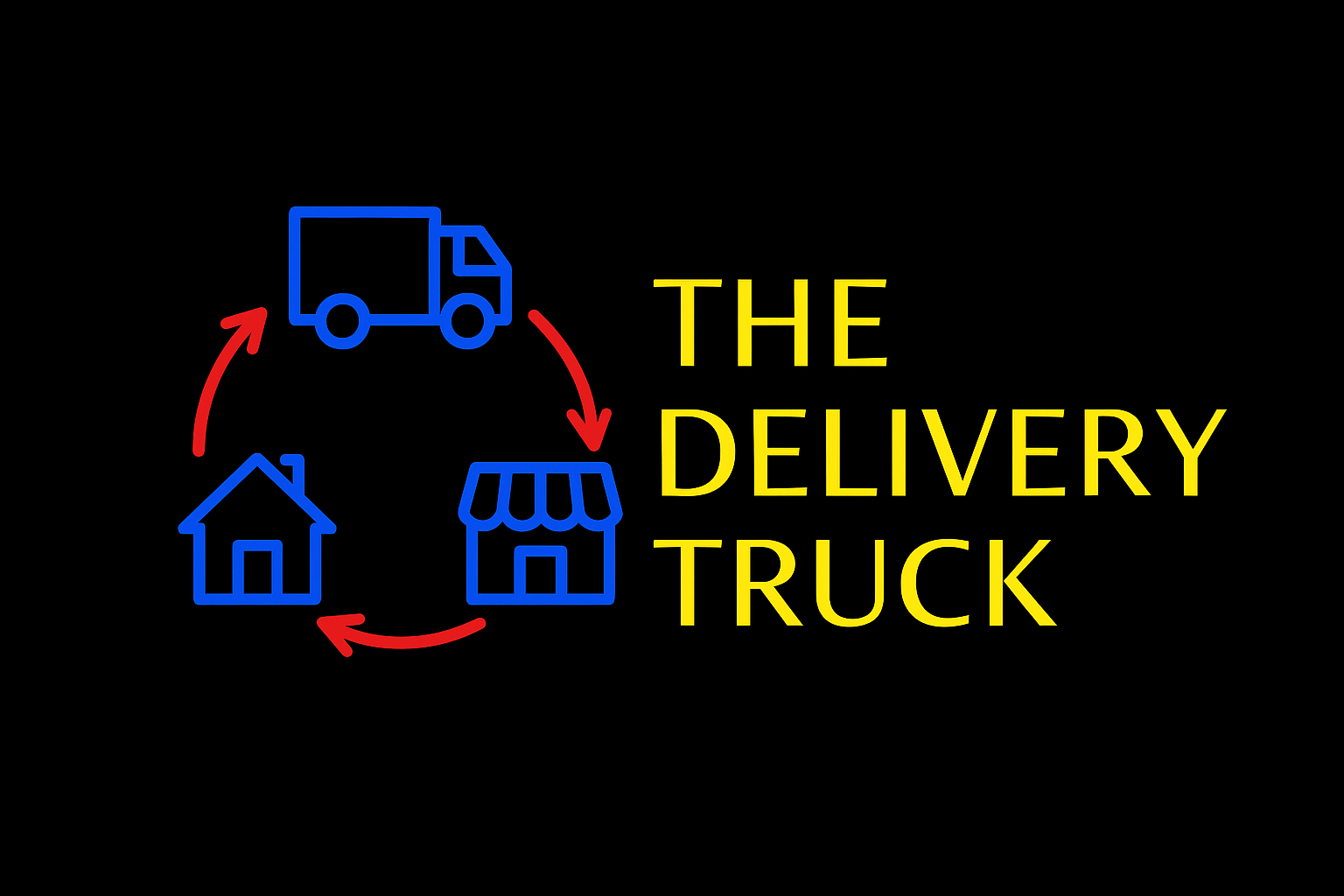 The Delivery Truck Logo